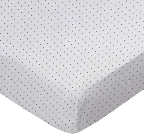 Vista 5 de SheetWorld - Sábana bajera ajustable para cuna MiClassic 2 en 1 estacionaria y roca de 20.5 x 35.5 pulgadas, 100% algodón, hipoalergénica, suave