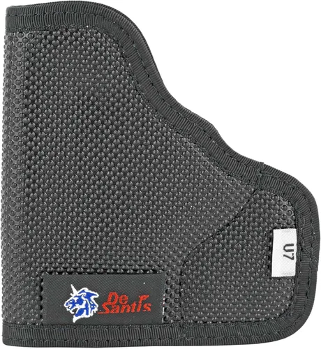 Vista 18 de DeSantis Nemesis - Funda de bolsillo para pistola para transporte oculto, funda de bolsillo oculta para pistolas, revólveres, suave, diseñada
