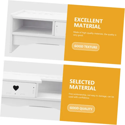 Vista 4 de DOITOOL Computer Monitor Riser with Drawer Storage Height Desktop Screen Stand for Office and Home Ergonomic Laptop Holder Durable Design