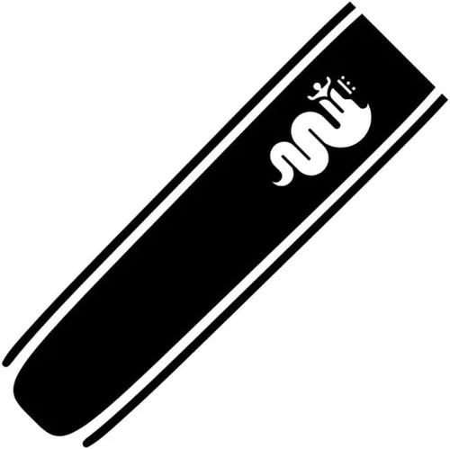 Vista 5 de Adhesivo de rayas para capó de coche, vinilo 159 adecuado para Alfa Romeo Giulia Stelvio, accesorios adhesivos (negro)