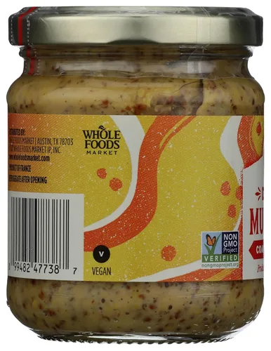 Vista 4 de Whole Foods Market, Mostaza Dijon molida gruesa, 7.06 onzas