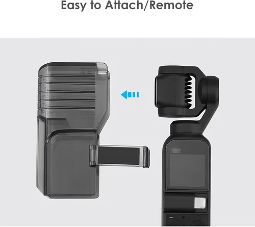 Vista 5 de XINANEE - Funda protectora de lente de cámara para DJI Pocket 2/Osmo Pocket Cámara de mano, cubierta protectora de lente extendida