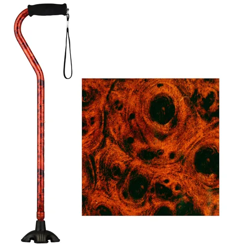 Vista 12 de Bastón Nova con mango en ángulo, S1070BK, Negro, 1, 1