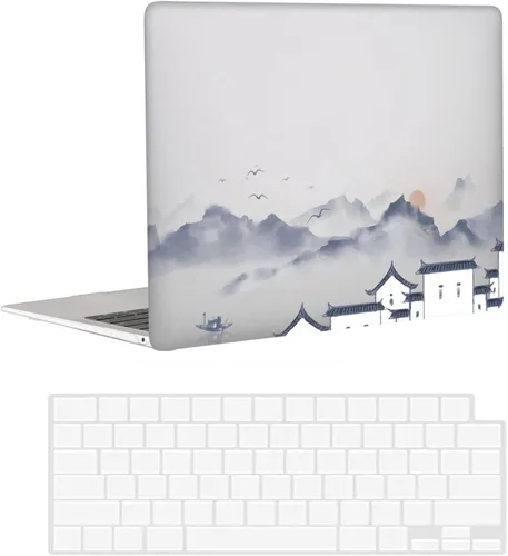 Vista 34 de Carcasa rígida compatible con MacBook Pro de 13 pulgadas M1 A2338 A2289 A2251 A2159 A1989 A1708 A1706 con Touch Bar versión 2021-2016, funda rígida