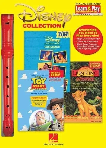 Hal Leonard 102419Disney Colección con Disney favoritosDisney CollectionToy StoryAprender y jugar Recorder Pack BOX