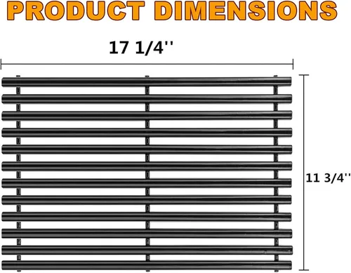 Vista 5 de Spirit 300 Rejillas de parrilla para Weber Spirit 300 SER Spirit E/S 310, E/S-320, SP320, E/S-330, para Weber Silver Gold B/C Genesis 1000/2000/3000