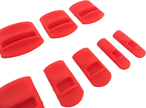 Vista 4 de Taytools 101202 Juego de protectores de borde de cincel de silicona suave para cinceles de 1/8 pulgadas a 1-1/4 pulgadas