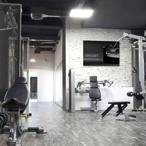 Vista 2 de Lamborghini - Lienzo motivacional para pared, diseño de emprendedor, juego de 1 pieza, Mindset Is Everything, lienzo decorativo para pared