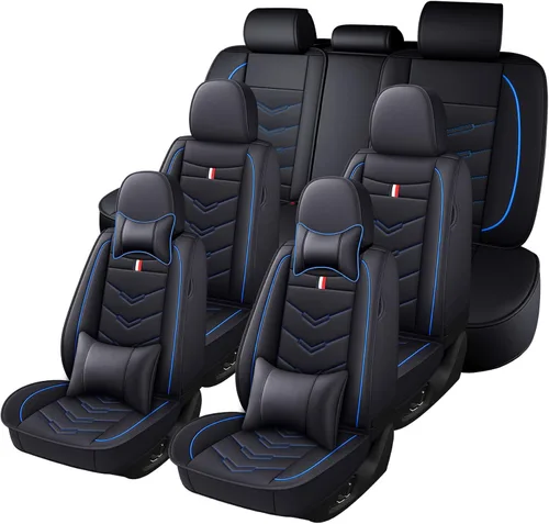 Vista 9 de Funda de asiento de auto para Dodge Durango 2002-2026, funda de cojín duradera, resistente al desgaste, impermeable, transpirable, sin olor, fundas
