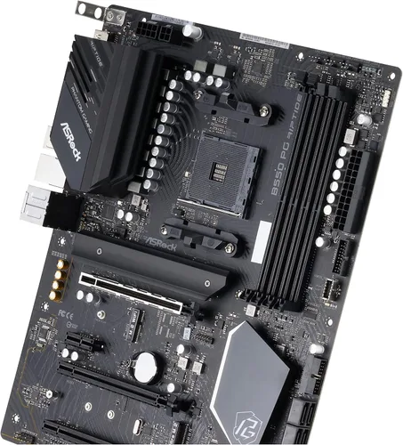 Vista 7 de ASRock AMD B550 PG Riptide ATX Placa base de canal dual DDR4 4933 MHz Socket AM4 128 GB SATA3 6.0 Gb/s M.2