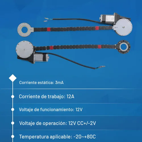 Vista 2 de JDMSPEED Nuevo Kit de conversión universal para elevalunas eléctrico con interruptores, cableado y hardware para camioneta, SUV, furgoneta y coche