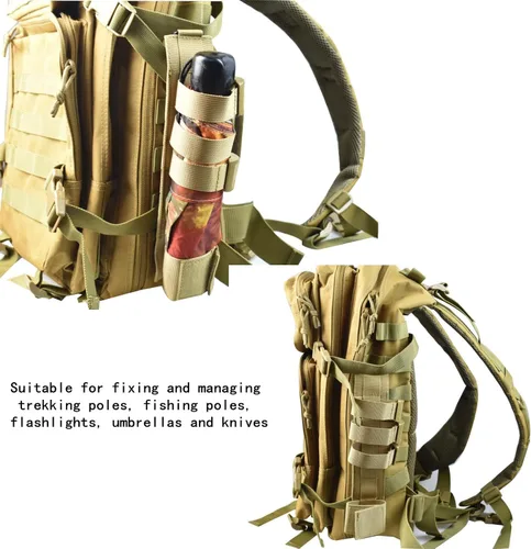 Vista 7 de Herramienta de engranaje táctico Funda Molle accesorio cuchillo funda linterna funda utilidad herramientas caso táctico soporte