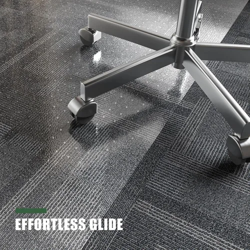 Vista 5 de Chair Mat for Carpet, 36" x 48" Office Chair Mat for Carpeted Floors, Non-Slip Carpet Protector Floor Mat with Grips, Plastic Heavy-Duty Rolling