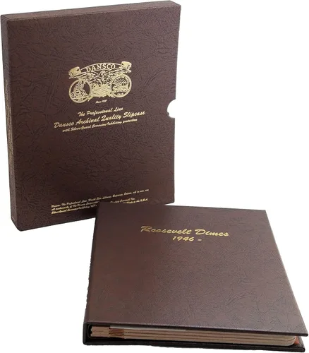 Vista 2 de Dansco US Roosevelt Dime Coin Álbum Página 3 1979-1992 D #8215-3