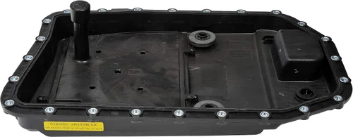 Vista 4 de Dorman 265-851 Bandeja de transmisión con tapón de drenaje, junta y pernos compatible con modelos seleccionados de BMW (OE FIX)