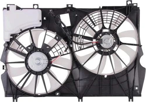 Vista 36 de TYG OE - Conjunto de ventilador de refrigeración de repuesto para Audi A4 Cabrio 2003-2009, 2005-2008 A4 Sedán/Wagon GEN 3, 2002-2005 GEN2 2 pines