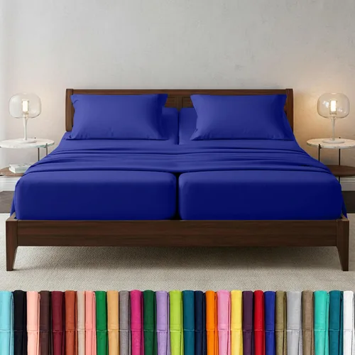 Vista 96 de Elegant Comfort - Juego de sábanas de microfibra de 1500 hilos de calidad hotelera prémium de 4 piezas - Resistente a arrugas, sábana bajera