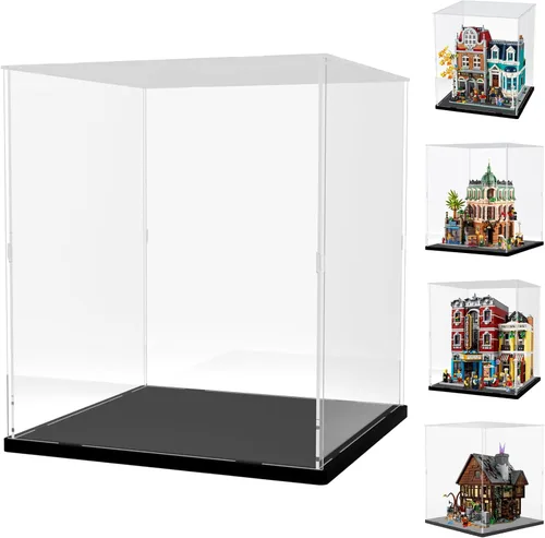 Vista 40 de Choowin Vitrina de acrílico para casco de Lego Star Wars para casco de Lego Capitán Rex, vitrinas de acrílico transparente grueso