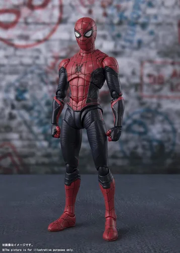 Vista 3 de TAMASHII Nations BANDAI S.H.Figuarts - Traje de Spider-Man (Spider-Man: Lejos de casa)