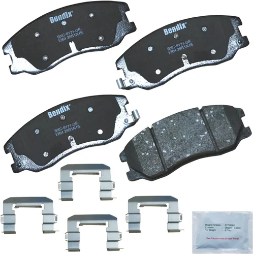 Vista 426 de Bendix Pastillas de freno delanteras de cerámica Priority1 CFC465AK2 para Acura EL 2005-1997, Honda Civic 2011-1996, Insight 2014-2010