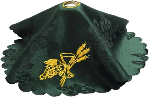 Vista 15 de BLESSUME Tela de altar Cáliz Pall Velo de cáliz