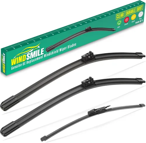 Vista 30 de 15" 15" 13" Juego de 3 limpiaparabrisas de repuesto para parabrisas para Jeep Wrangler 2007-2017 / Jeep Wrangler JK 2008-2018 limpiaparabrisas
