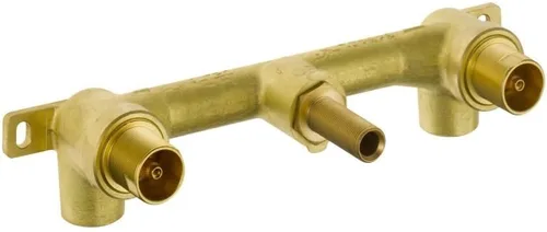 Válvula de instalación en bruto de montaje en pared Delta Faucet para grifos de baño de montaje en pared Delta de 2 manijas R3500-WL