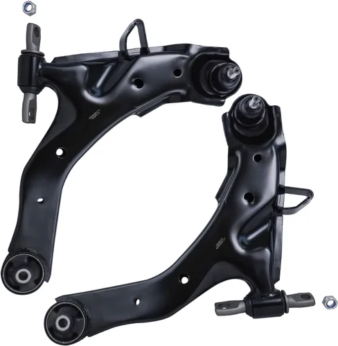 Vista 1409 de Detroit Axle - Kit de suspensión frontal de 8 piezas para Dodge Journey 2009-2015, 2 brazos de control inferiores, 2 rótulas, 2 varillas