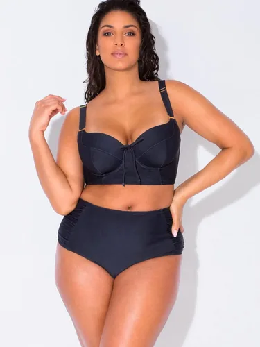 Vista 6 de Smart & Sexy - Top de bikini extra grande con varillas largas forradas para mujer
