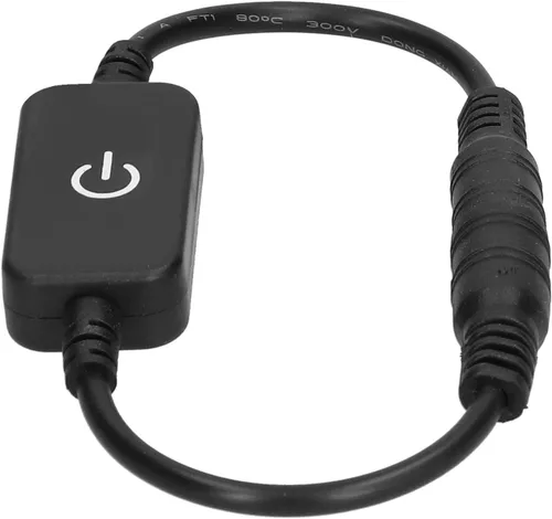 Vista 3 de Garosa Tira de luces LED, interruptor de atenuación, caja de luz, letrero de ajuste de brillo, interruptor táctil DC 12V-24V 6A para tira de luces