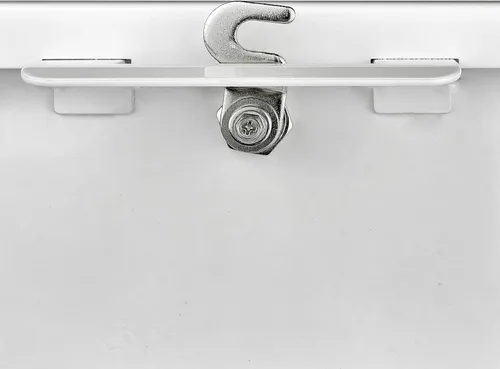 Vista 7 de Mail Boss 7509 Mail Manager - Buzón de seguridad con cierre en la acera, color blanco alpino