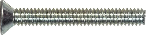Vista 2 de Tornillo de máquina Phillips de cabeza plana de zinc #6-32 x 1-1/2