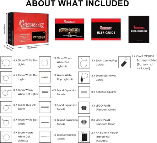 Vista 6 de BRIKSMAX Kit de iluminación LED para apartamentos de The Friends, compatible con el modelo de bloques de construcción Lego 10292, no incluye