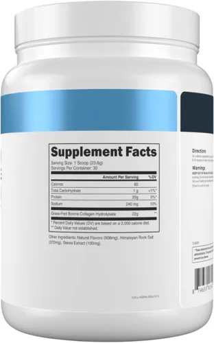 Vista 9 de Transparent Labs Polvo de péptidos de colágeno - Vainilla, 30 porciones