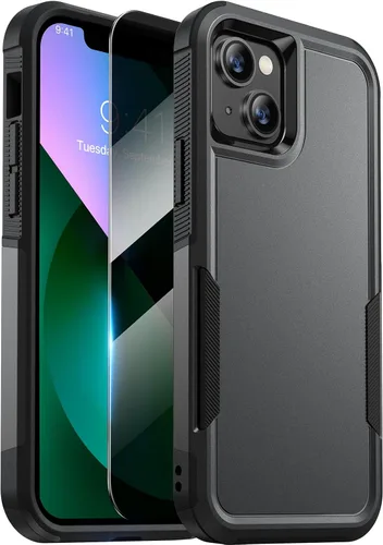 Vista 55 de Diaclara Funda diseñada para iPhone 13 Pro Max, [con protector de pantalla de privacidad] [antiespía] [protección contra caídas de grado militar]