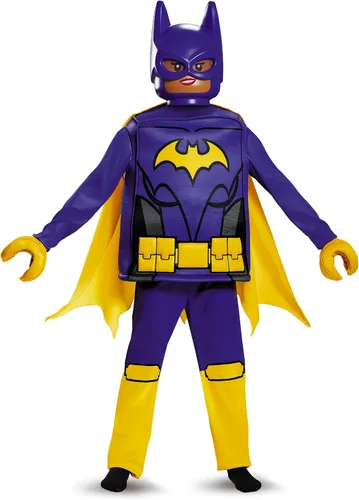 Vista 2 de Disguise Batgirl Lego - Disfraz de película de lujo color negro mediano 7-8