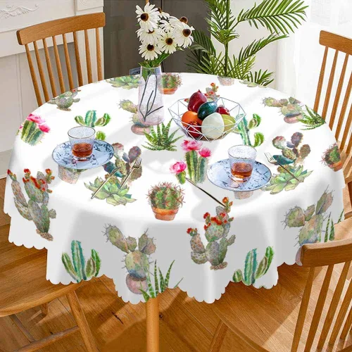 Vista 46 de AOYEGO Mantel redondo de verano con diseño de estrellas y conchas marinas, conchas y estrellas de mar y conchas azules, 60 pulgadas para comedor