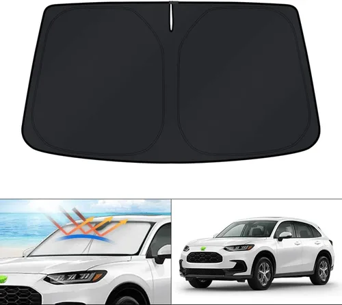 Vista 23 de KUST Parasol para parabrisas para Ford Fusion 2013-2020 2021, accesorios, pantalla de ventana, protector de visera solar, plegable, bloquea