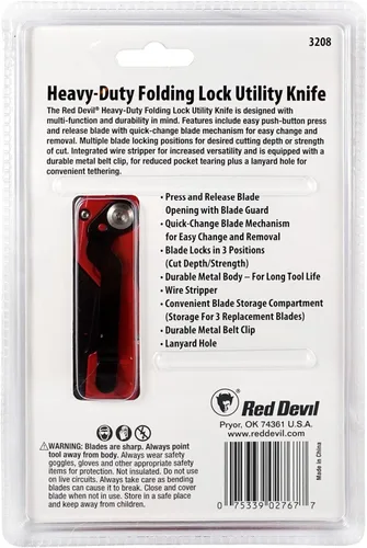 Vista 5 de Cuchillo de bloqueo plegable resistente