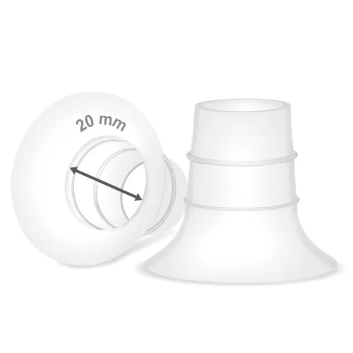 Vista 10 de Maymom Insertos de brida de 0.512 in para Medela, Spectra 0.945 in Shields/Flanges, Momcozy/Willow Wearable Cup. Compatible con Medela Freestyle