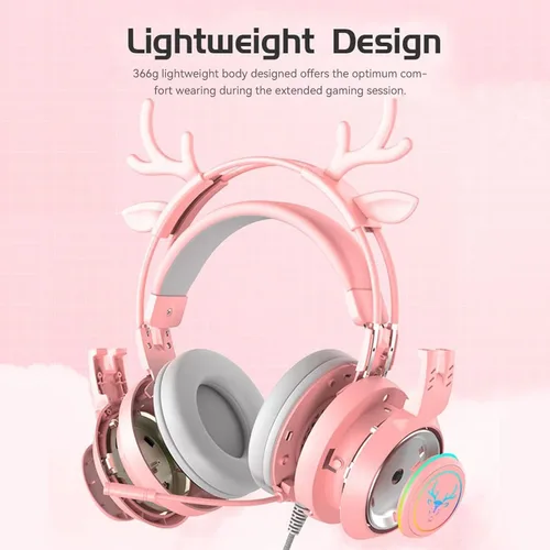 Vista 8 de Auriculares estéreo para juegos para PS4, PC, Xbox One y PS5, cancelación de ruido, auriculares sobre la oreja con micrófono, luz LED, sonido