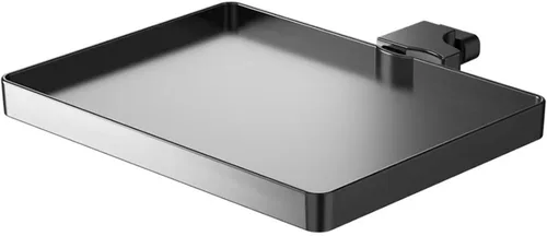 Microphone Stand Tray Desk Mic Stand Clamp On Firm Rack Tray Holder Sound Card Tray Clip Holder for Live Tripod Holder