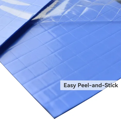 Vista 6 de Kit de Almohadillas Térmicas Aairhut: 4 láminas pre-marcadas de 100x100mm (0.5mm + 1mm + 1.5mm + 2mm) - Cada una produce 100 almohadillas de 10 x