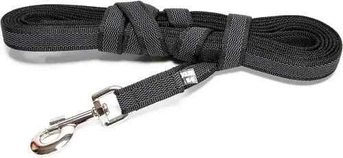 Vista 26 de Julius-K9 218GM-B-DP Correa de color y gris superagarre, ajustable, 0.551 in x 7.2 ft, azul-gris
