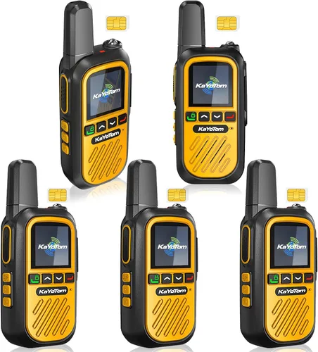Vista 13 de Walkie Talkies de largo alcance global de alcance ilimitado 4G LTE PoC Radios bidireccionales (más de 5000 millas), resistentes e impermeables
