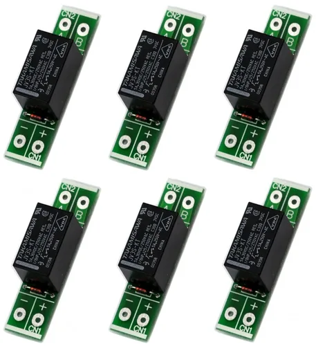 Electronics-Salon Módulo de relé de potencia de 6 piezas 3VDC SPST-NO 5A/250V. DC3V.