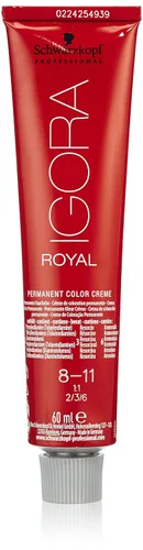 Schwarzkopf - IGORA REAL MATT/ASH 8-11 03/10 2 fl oz 8-11 Hellblond Cendré Extra