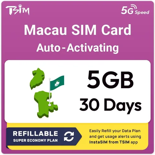 Vista 42 de Tarjeta SIM de Indonesia 5 días 1GB/día Activación automática Hotspot permitido Sin número de teléfono Plan recargable a través