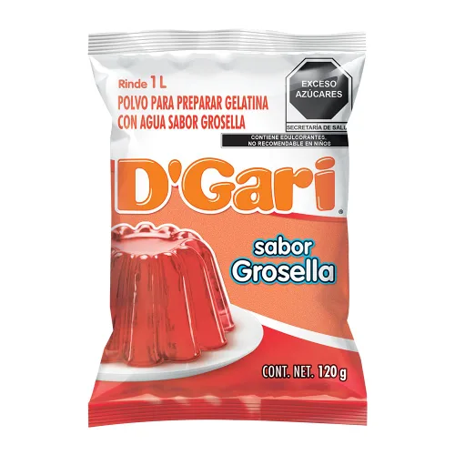 Vista 12 de D GARI - Mezcla de gelatina regular con nivel de azúcar, bolsa de plástico, 735257013121, arándano, 4.2 onzas