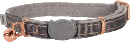 Vista 10 de Rogz Urban Collar De Seguridad Para Gato S/M - Turquesa Luna Luna turquesa